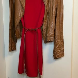 Banana Republic red dress size 6